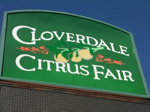 Cloverdale Citrus Fair in northern Sonoma County