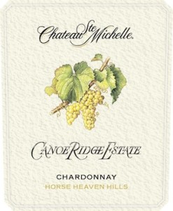 Chateau Ste. Michelle's Canoe Ridge Estate Chardonnay is from the Horse Heaven Hills.