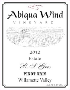 Abiqua Wind Vineyard is east of Salem, Oregon.