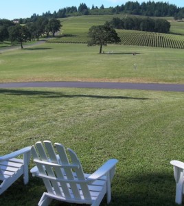 Stoller Family Estate offers disc golf to visitors at the Dayton, Ore., winery.