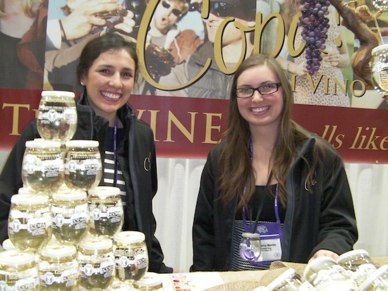 Copa Di Vino operates a booth at trade shows such as the Washington Association of Wine Grape Growers in Kennewick. (Eric Degerman/Great Northwest Wine)