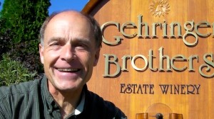 Walter Gehringer and his brother, Gordon, make wine for Gehringer Brother Estate Winery from estate vineyards on the Golden Mile Bench in Oliver, British Columbia, which is just north of Oroville, Wash.