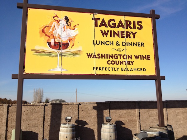 More travelers along Interstate 182 will be looking for Tagaris Winery in Richland, Wash., after a recent review by the food and travel site Zagat.com.
