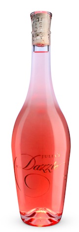 Julia's Dazzle is a dry rosé produced by Long Shadows Vintners in Walla Walla, Wash., with sales limited to restaurants and wine shops. The bottling is named for founder Allen Shoup's granddaughter, and the wine is made with Pinot Gris (98%) and Sangiovese (2%) from his estate vineyard — The Benches — in the Horse Heaven Hills.
