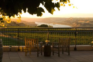 Maryhill Winery is in the Columbia River Gorge.