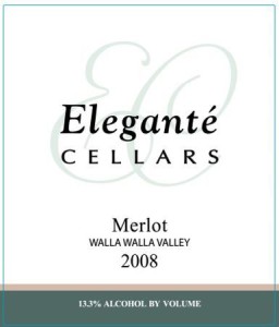 eleganté-cellars-walla-walla-valley-merlot-2008-label