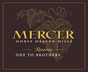 Mercer Estates Reserve Ode to Brothers label