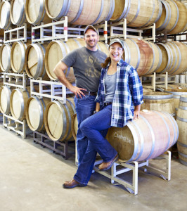 Earl Sullivan, a biochemist, and his veterinarian wife, Carrie, moved to Boise, Idaho to raise their family and launch Telaya Wine Co. (Photo courtesy of Telaya Wine Co.)