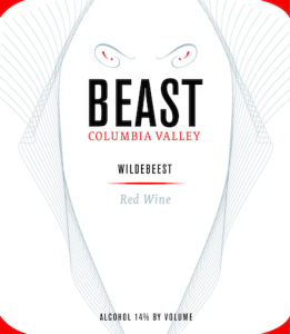 beast-wildebeest-red-wine-label-nv