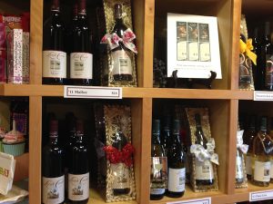 Merchandise account for 20 percent of sales at Latah Creek Wine Cellars in Spokane, Wash.
