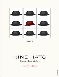 Nine Hats-Red Wine-2012-Label