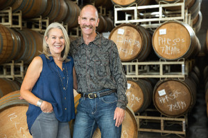 Rollin Soles and his wife, Corby Stonebraker-Soles, launched ROCO Winery in 2009.