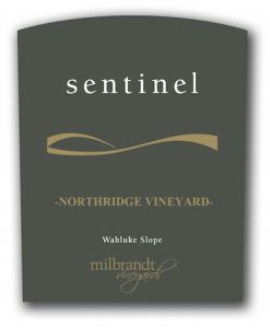 Milbrandt Vineyards Northridge Vineyard Sentinel label