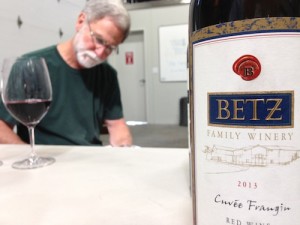 Bob Betz is the founder and winemaker for Betz Family Winery in Woodinville, Washington.