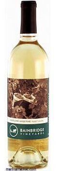 Bainbridge Vineyards-NV-Madeleine Angevine Bottle