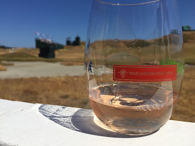 The 2015 U.S. Open Golf Championship at Chambers Bay in University Place, Wash., featured Washington state wine.