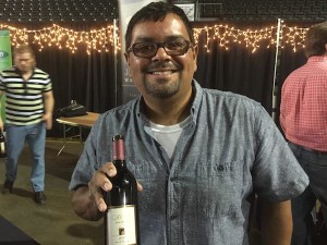 Freddy Arredondo is the head winemaker for Cave B Estate Winery.