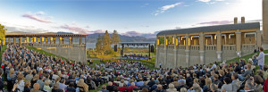 Mission Hill Family Estate's concert amphitheater.