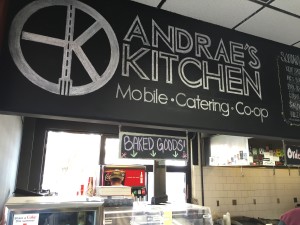 Andrae Bopp owns and operates Andrae's Kitchen in Walla Walla, Wash. The smoker is stationed at the Cenex Co-op, and he also caters wine events out of his food truck.