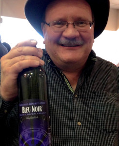 Doug Jones, general manager of Crossings Winery, has trademarked the terms Bubbles for his sparkling wine and Bleu Noir for his Blaufrankisch, also known as Lemberger.