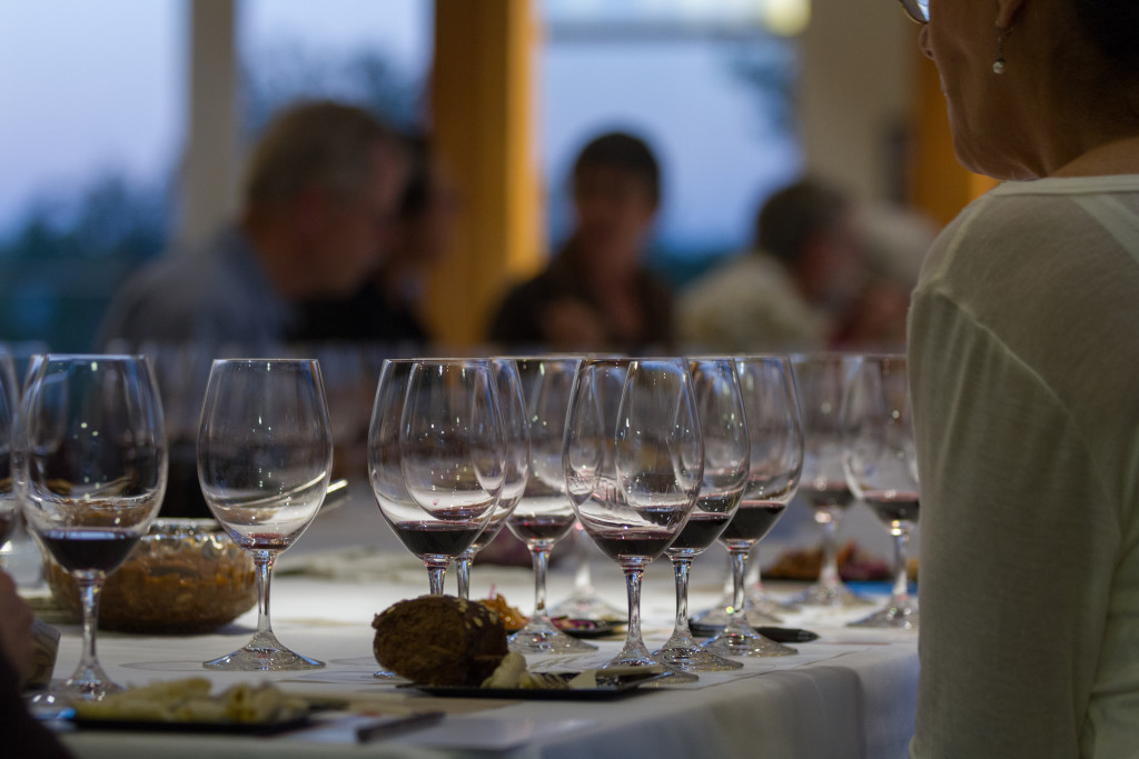 The Walter Clore Wine and Culinary Center stages blind tastings for consumers on a regular basis.