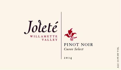 joleté-wines-cuvee-select-pinot-noir-2014-label