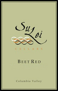 SuLei Cellars Beet Red label