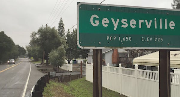 The Judgment of Geyserville takes place in California's Sonoma County.