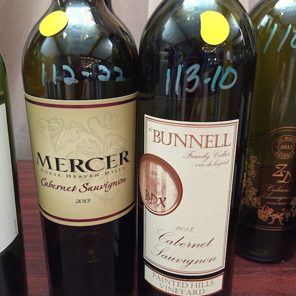 Mercer Estates and Bunnell Family Cellar, both in Prosser, Wash., produced two of the top Cabernet Sauvignons at the 2016 Pacific Rim International Wine Competition in San Bernardino, Calif.