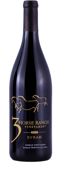 3-horse-ranch-vineyards-syrah-eagle-foothills-2014-bottle