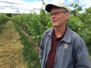 A large percentage of Walla Walla Valley vineyards are in Oregon, including Casey McClelland's estate plantings for Seven Hills Winery in Walla Walla.