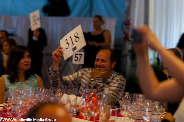 Scenes from this year's Auction of Washington Wines in Woodinville. (Photo courtesy of Auction of Washington Wines/Woodinville Media Group)