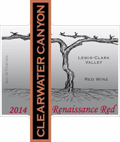 Clearwater Canyon Cellars 2014 Renaissance Red label