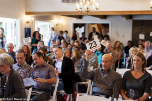 The inaugural Woodinville Wine Country WineCraft:Harvest Wine Auction was staged Oct. 25, 2015, at the DeLille Chateau.
