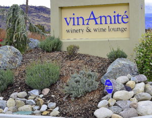 vinAmite Cellars is along the Golden Mile south of Oliver, British Columbia, at the intersection of Road 6 and Highway 97.